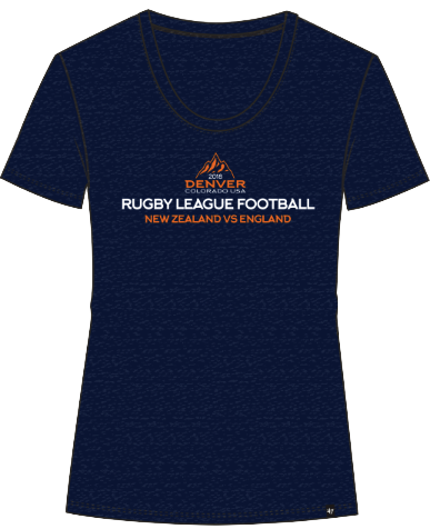 Denver 'Rugby League Football' women's t-shirt