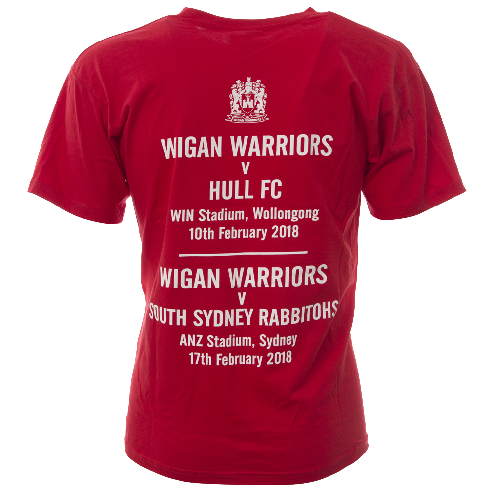 Wigan NSW Tour 'Down Under' t-shirt